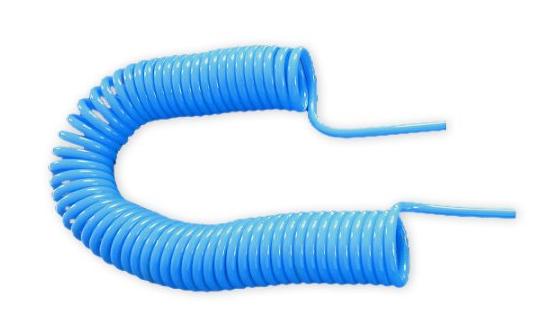 Spiraalslang blauw (4 m)