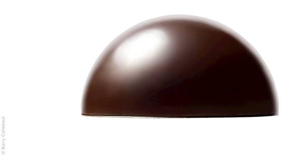 Pure chocolade dome 65 mm