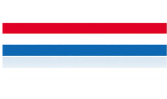 Strip nederlandse vlag 5x1cm