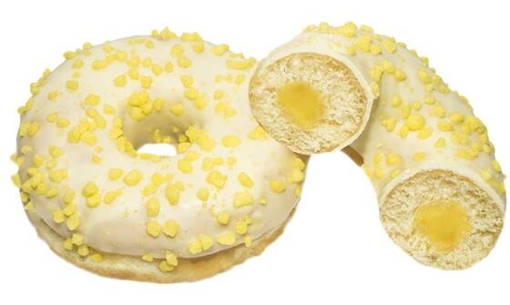 Lovely lemon donut