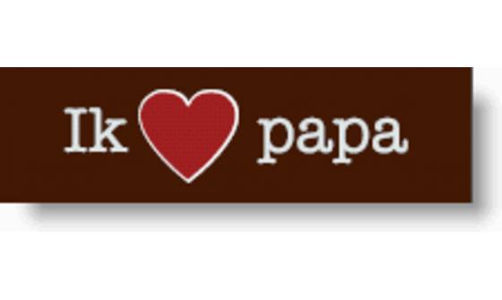 Logo ik hou van papa chocopuur
