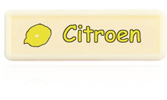 Chocostrips citroen