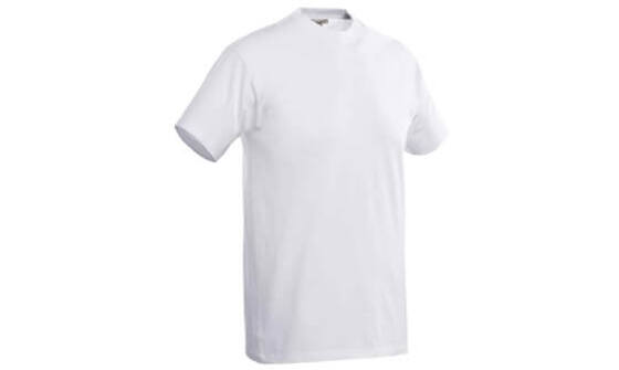 T-shirt katoen wit M 1