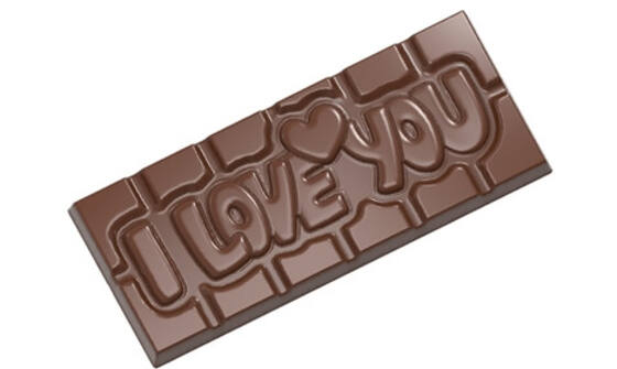 Chocoladevorm i love you 12009