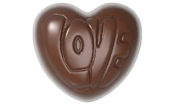 Chocoladevorm hart love 12041