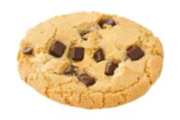 Vegan chocolate chunk cookie