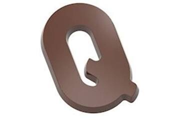 Chocoladevorm letter 2x Q 135g